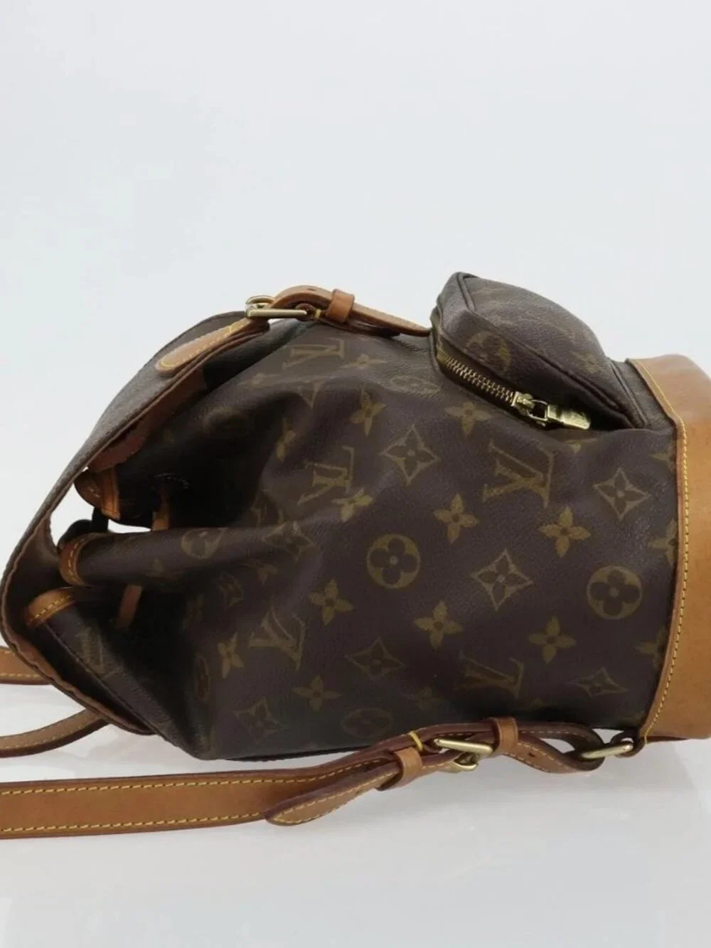 LOUIS VUITTON Monogram Montsouris MM Backpack M51136 LV Auth 184664A